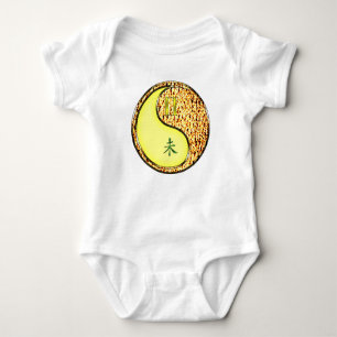 Gemini & Fire Goat Baby Bodysuit