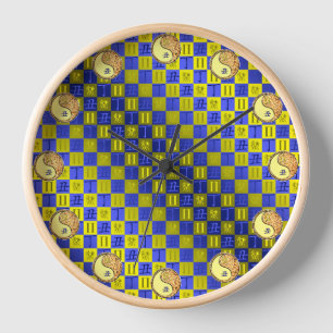 Gemini & Fire Ox Clock