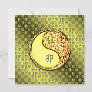 Gemini & Fire Rabbit Card