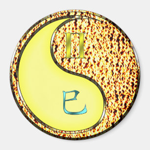 Gemini & Fire Snake Magnet
