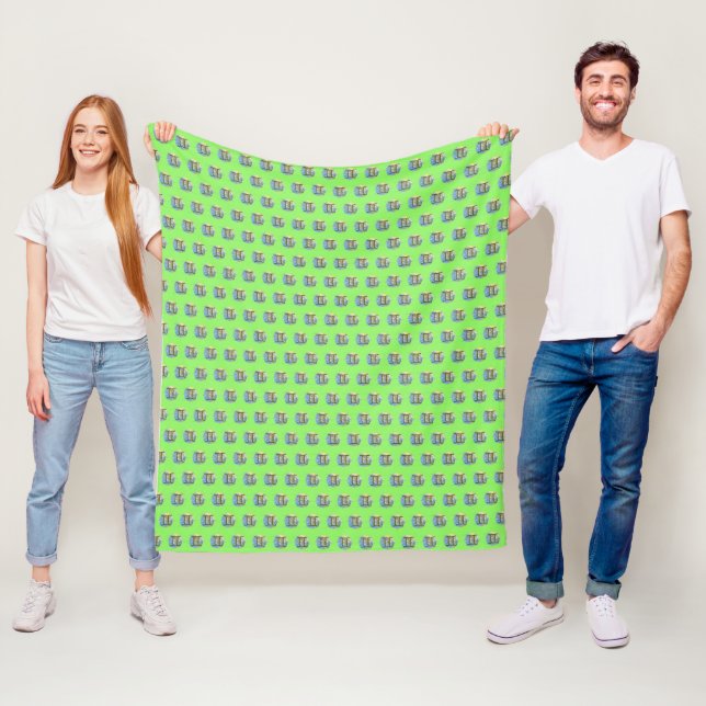 Gemini Fleece Blanket (In Situ)