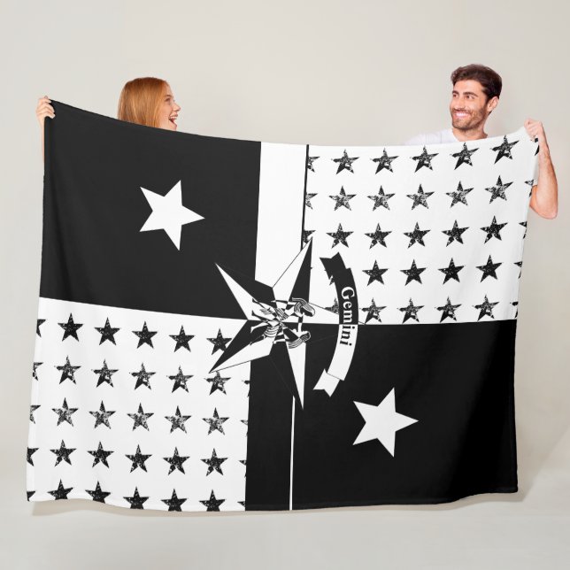 Gemini Fleece Blanket (In Situ)