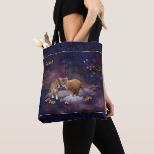 Gemini for Cat Lovers Tote Bag