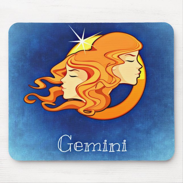 Gemini, Gemelli Mouse Pad (Front)