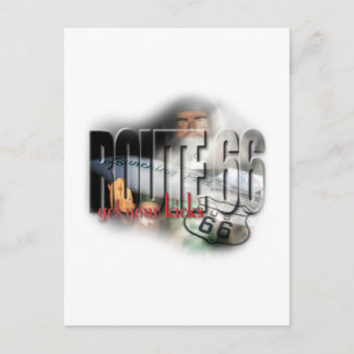 Gemini Giant - Route 66 Postcard