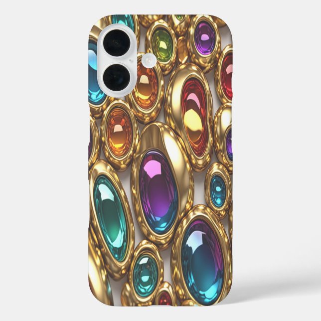  Gemini Gold - iPhone 16 Cases (Back)