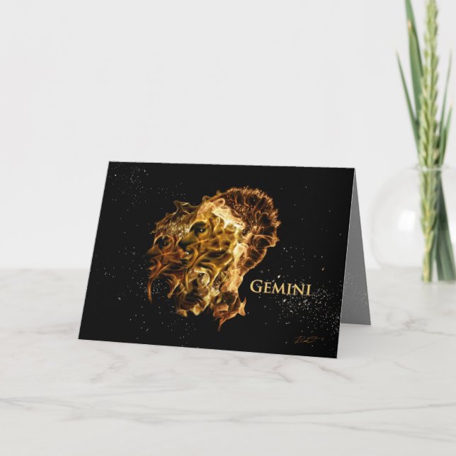 Gemini-Greeting Card (Front)