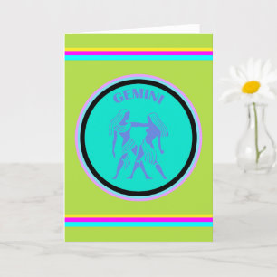 Gemini Greeting Card