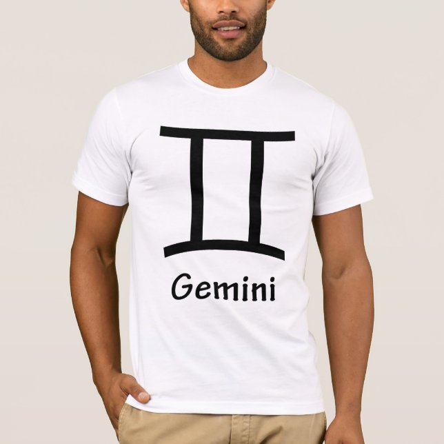 Gemini, Horoscope, symbol, astrology T-Shirt (Front)