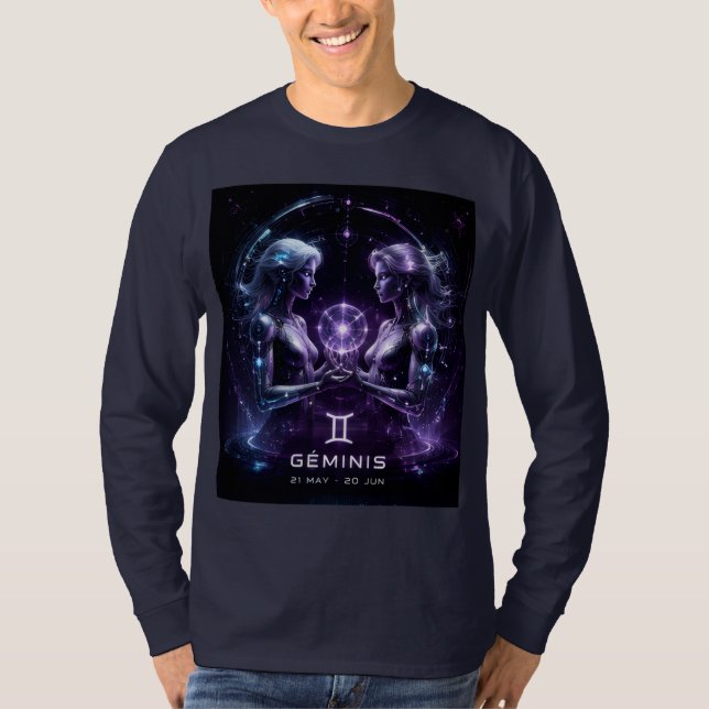 gemini, horoscope,  T-Shirt (Front)