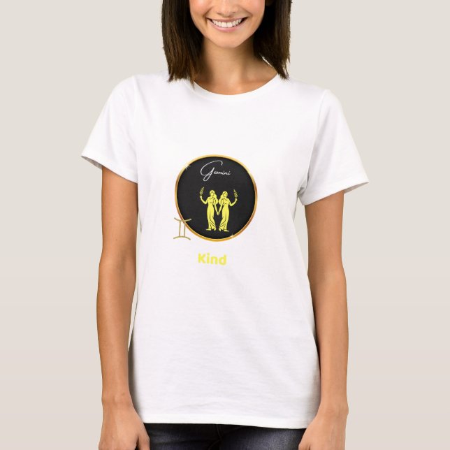 Gemini Horoscope T-Shirt (Front)