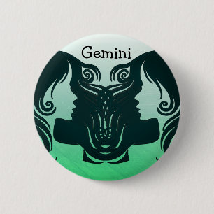 Gemini  Horoscope Zodiac Sign Button