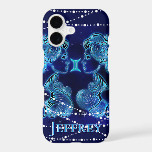 Gemini in Dark Blue II