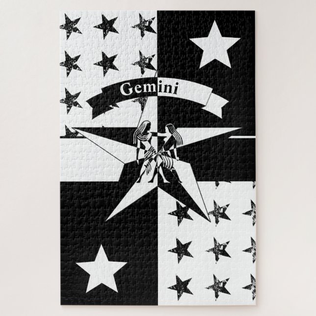 Gemini Jigsaw Puzzle (Vertical)