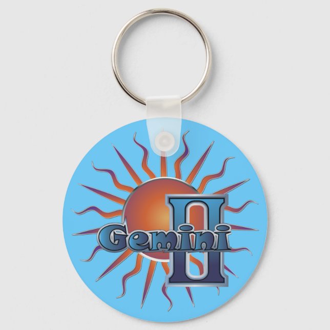 Gemini Key Ring (Front)