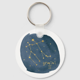 Gemini Key Ring