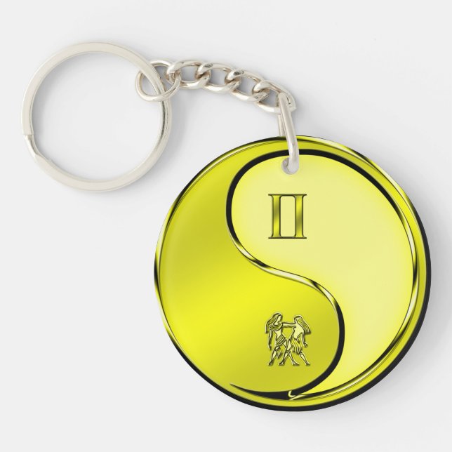 Gemini Key Ring (Front)