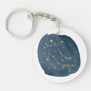 Gemini Key Ring
