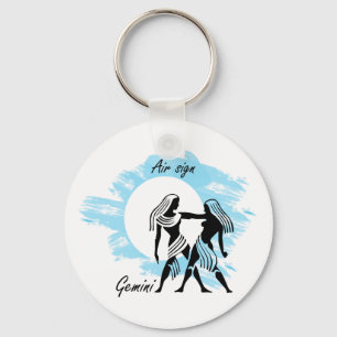 Gemini Key Ring