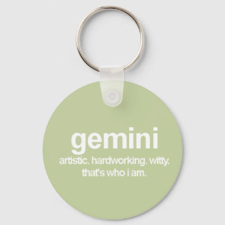 GEMINI KEY RING