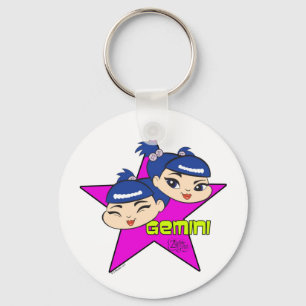 Gemini Keychain