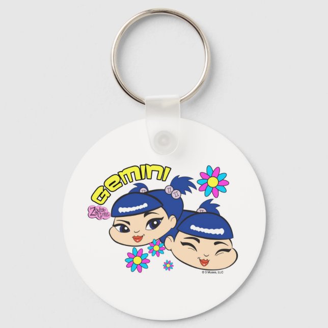 Gemini Keychain (Front)
