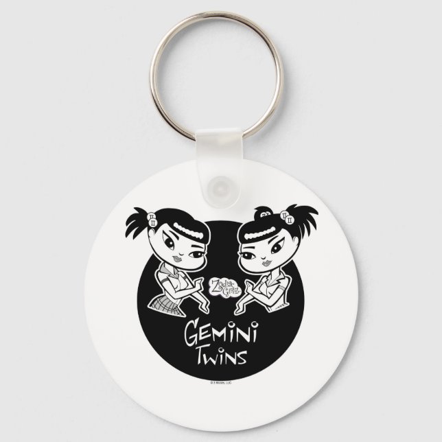 Gemini Keychain (Front)