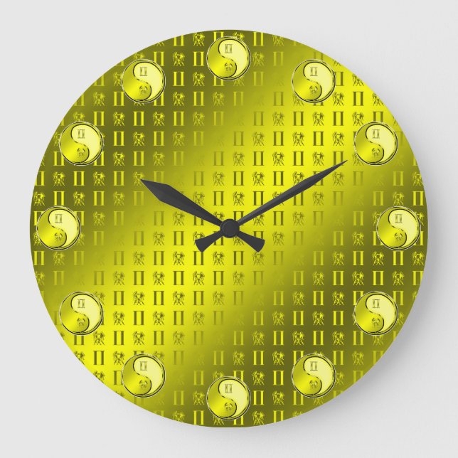 Gemini Large Clock (Front)