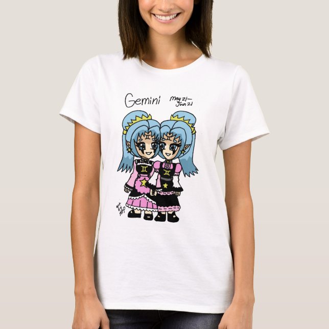 gemini long sleeve T-Shirt (Front)