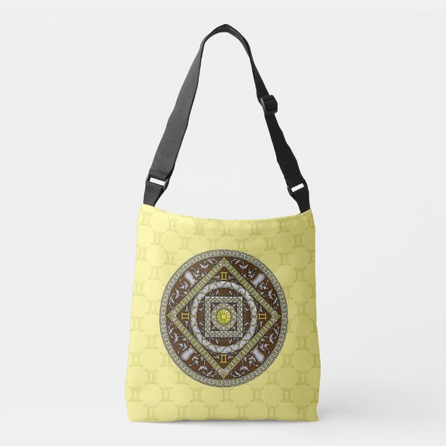 Gemini Mandala All-Over-Print Bag (Front)