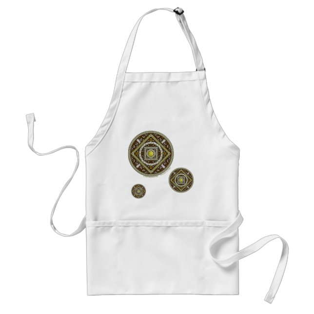 Gemini Mandala Apron (Front)