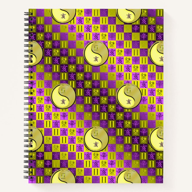 Gemini & Metal Boar Notebook (Front)
