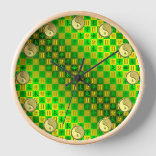 Gemini & Metal Goat Clock