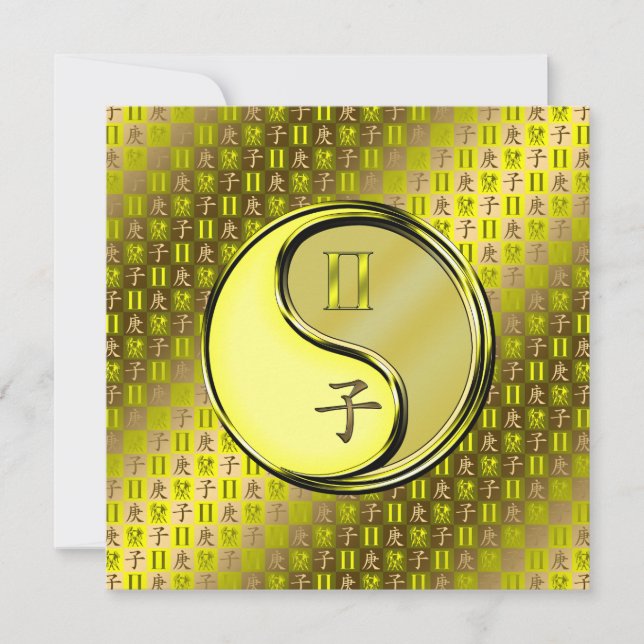 Gemini & Metal Rat Card (Front)