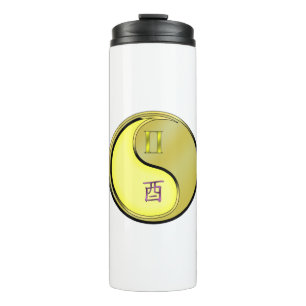 Gemini & Metal Rooster Thermal Tumbler