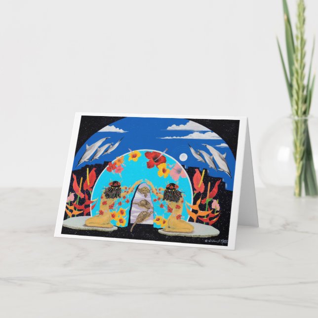 Gemini Moon Card (Front)