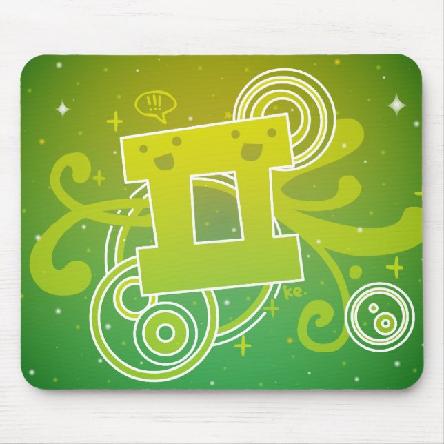 Gemini Mouse Pad (Front)