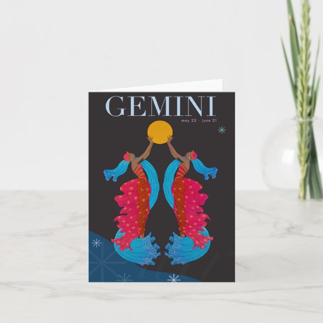 Gemini Note Card (Front)