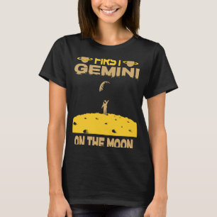 Gemini On The Moon T-Shirt