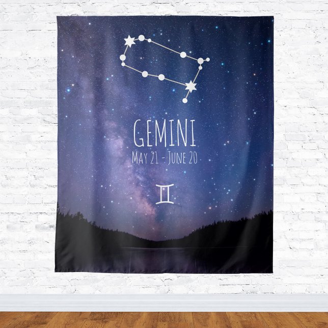 Gemini | Personalised Astrology Tapestry (Creator Uploaded)