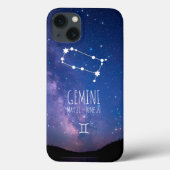 Gemini | Personalised Zodiac Constellation Case-Mate iPhone Case (Back)