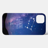 Gemini | Personalised Zodiac Constellation Case-Mate iPhone Case (Back (Horizontal))