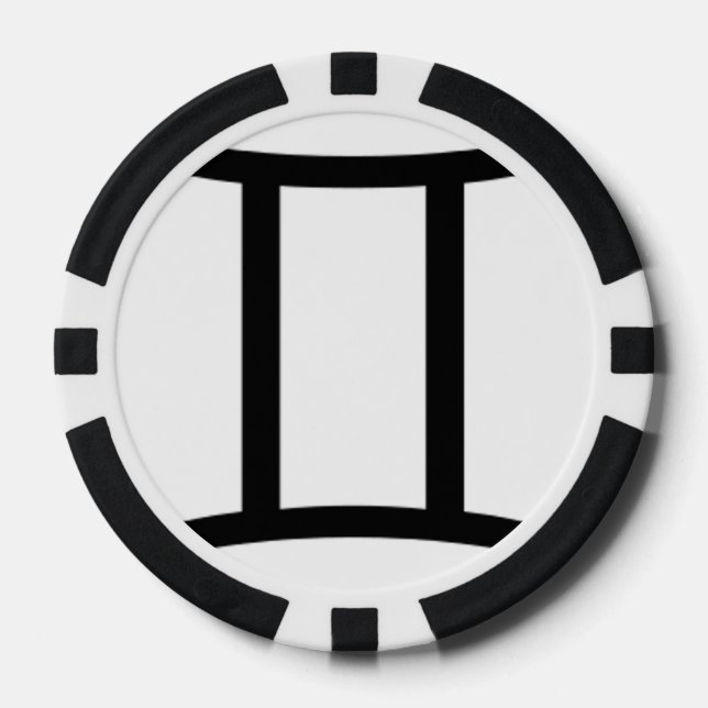 Gemini Poker Chips (Front)