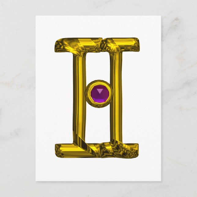 GEMINI POSTCARD (Front)