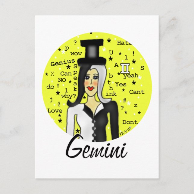 Gemini Postcard (Front)