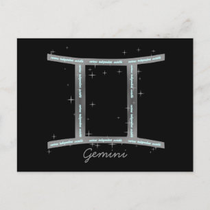 Gemini Postcard