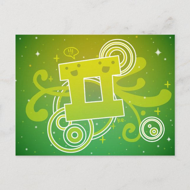 Gemini Postcard (Front)