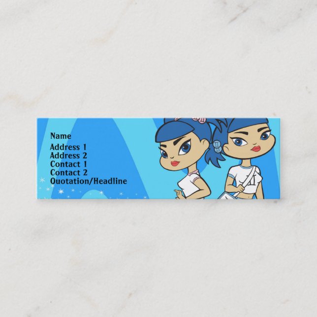 Gemini Profile Card (Front)