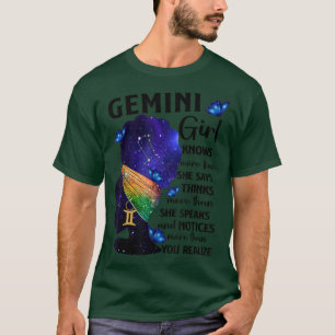 Gemini Queen Sweet As Candy Birthday Gift For Blac T-Shirt
