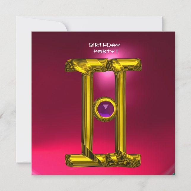 GEMINI RUBY, Alexandrite bright yellow red pink Announcement (Front)